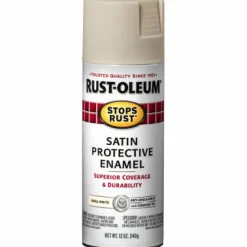 Rust-Oleum Stops Rust Satin White Protective Enamel Spray 12 oz.