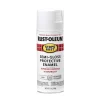 Rust-Oleum Stops Rust Semi-Gloss White Spray Paint 12 oz. (Pack of 6)
