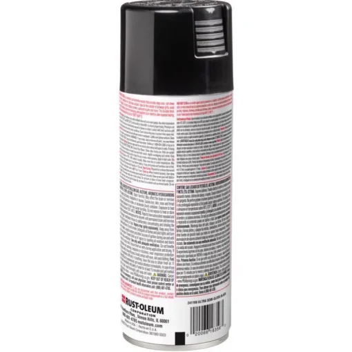 Rust-Oleum Stops Rust Specialty Black Spray Paint 12 oz. (Pack of 6)