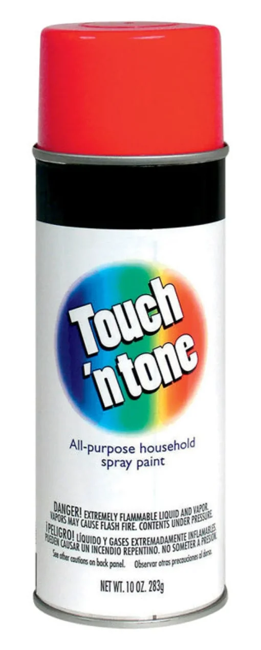 Rust-Oleum Touch n Tone Gloss Cherry Red Spray Paint 10 oz. (Pack of 6)