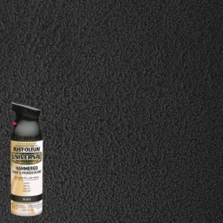 Rust-Oleum Universal Hammered Black Spray Paint 12 oz. (Pack of 6)
