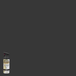 Rust-Oleum Universal Paint & Primer in One Flat Black Spray Paint 12 oz. (Pack of 6)