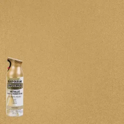 Rust-Oleum Universal Paint & Primer in One Pure Gold Spray 11 oz. (Pack of 6)