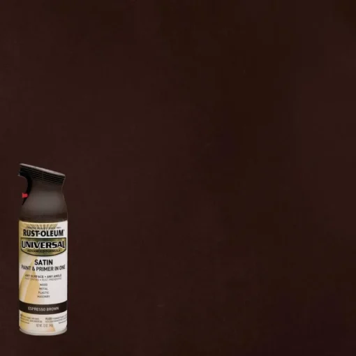 Rust-Oleum Universal Satin Espresso Brown Spray Paint 12 oz