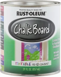 Rust-Oleum White Chalkboard Paint 29 oz. (Pack of 2)