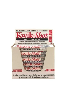Rutland Kwik-Shot Easy-to-Use Creosote Remover Soot Stopper 3 oz. (Pack of 36)