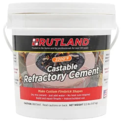 Rutland Refractory Cement (Pack of 2)