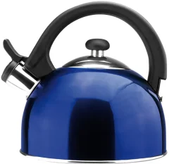 Sabal Blue Stainless Steel 2.1Qts. Tea Kettle