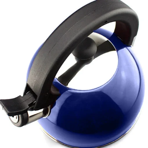 Sabal Blue Stainless Steel 2.1Qts. Tea Kettle