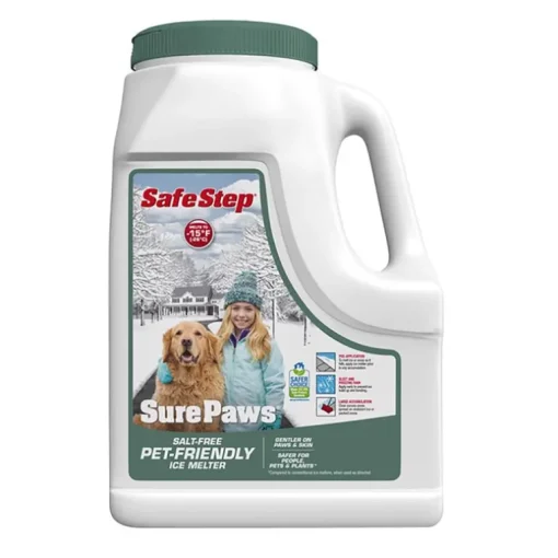 Safe Step Sure Paws Magnesium Chloride Pet Friendly Ice Melt 8 lb. Granule (Pack of 4)