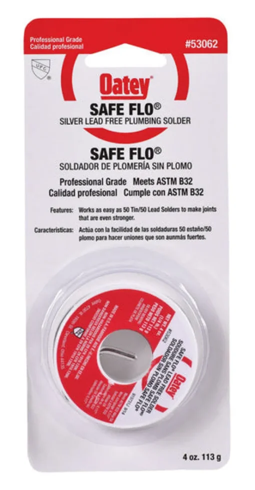 SAFE-FLO WIRE SOLDER 4OZ