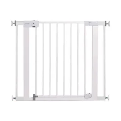 Safety 1st White 28 in. H x 29-38 in. W Metal Auto-Close Gate