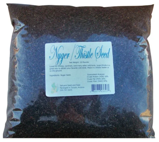 Sahuaro Seed Finch Bird Food Block Nyger Thistle Seed 10 lb.