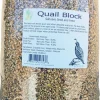 Sahuaro Seed Quail Block Assorted Species Milo and Corn Bird Food Block 21 lb