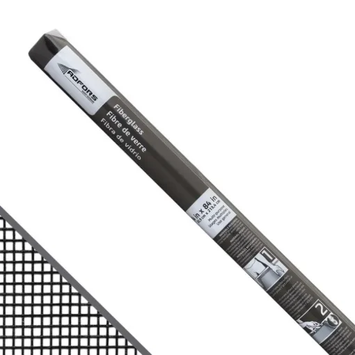 Saint-Gobain ADFORS 24 in. W X 7 ft. L Charcoal Fiberglass Insect Screen Cloth