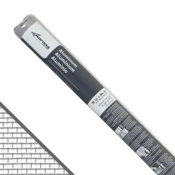 Saint-Gobain ADFORS 36 in. W X 7 ft. L Silver Aluminum Insect Screen Cloth