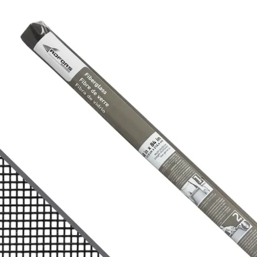 Saint-Gobain ADFORS 48 in. W X 7 ft. L Charcoal Fiberglass Insect Screen Cloth