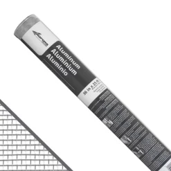 Saint-Gobain ADFORS 36 in. W X 25 ft. L Gray Aluminum Insect Screen Cloth