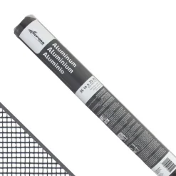 Saint-Gobain ADFORS 36 in. W X 25 ft. L Charcoal Aluminum Insect Screen Cloth