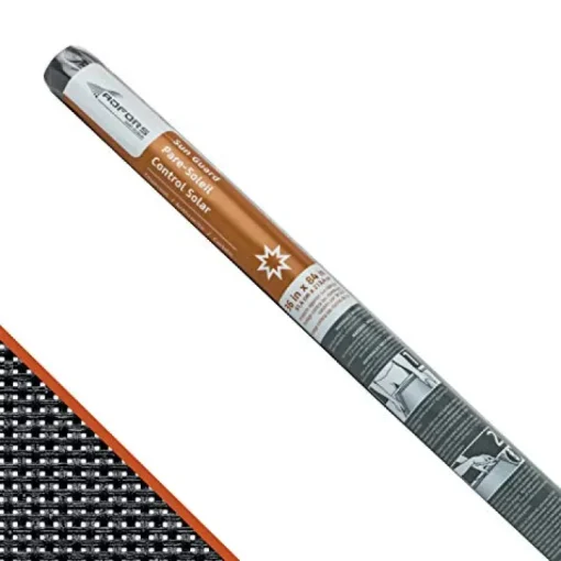 Saint-Gobain ADFORS 36 in. W X 7 ft. L Charcoal Fiberglass Solar Screen
