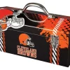 Sainty International Steel Cleveland Browns 33 lbs. Capacity Art Deco Tool Box 7.75 H in.