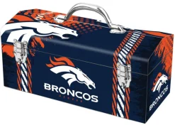 Sainty International Steel Green Bay Packers Lockable Art Deco Tool Box 33 lbs. Capacity 7.75 H in.