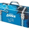 Sainty International Windco Steel Detroit Lions Art Deco Tool Box 33 lbs. Capacity 16.25 L x 7.1 W in.