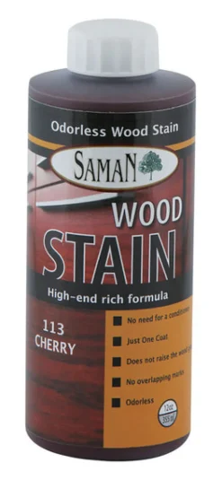 SAMAN WD STAIN CHRY 12OZ