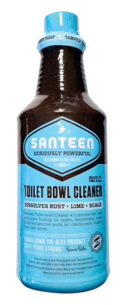 Santeen 100 Dissolvers Rust Lime Scale Toilet Bowl Cleaner 32 oz. (Pack of 6)