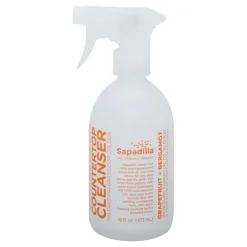 Sapadilla Grapefruit & Bergamot Scent Organic Countertop Cleanser Spray 16 oz. (Pack of 6)