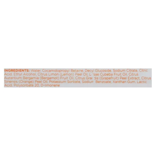 Sapadilla Grapefruit Scent Concentrated Organic All Purpose Cleaner Liquid 25 oz. (Pack of 6)