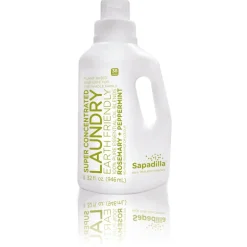 Sapadilla Rosemary/Peppermint Scent Laundry Detergent Liquid 32 oz. (Pack of 6)