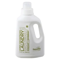 Sapadilla Rosemary/Peppermint Scent Laundry Detergent Liquid 32 oz. (Pack of 6)