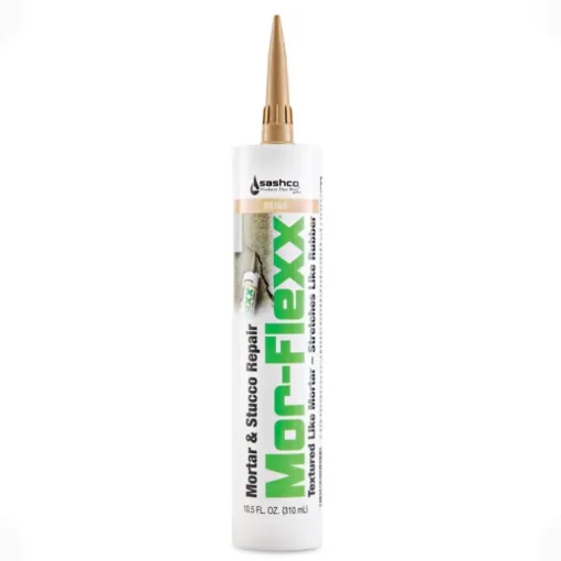 Sashco Beige Acrylic Rubber Caulk 10.5 oz.