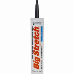 Sashco Big Stretch Black Elastomeric Acrylic Latex Door/Siding/ Window Caulk Sealant 10.5 oz