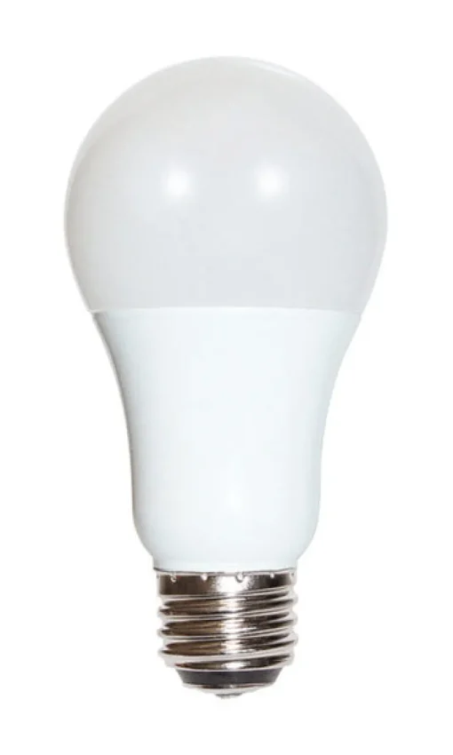 Satco A19 E26 (Medium) LED Bulb Warm White 30/70/100 Watt Equivalence 1 pk