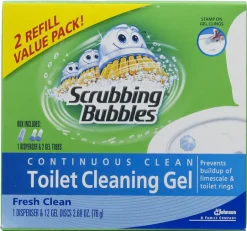 Sc Johnson 70400 Fresh Clean Scrubbing Bubbles Toilet Cleaning Gel