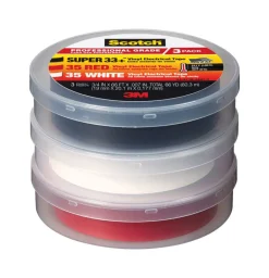 Scotch 3/4 in. W X 66 ft. L Multicolored Vinyl Electrical Tape