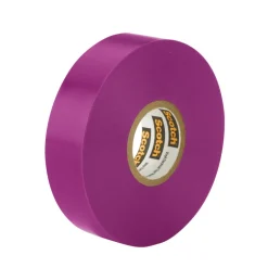 Scotch 3/4 in. W x 66 ft. L Purple Vinyl Electrical Tape (Pack of 5)