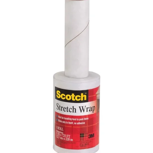 Scotch 5 in. W X 725 ft. L Stretch Wrap