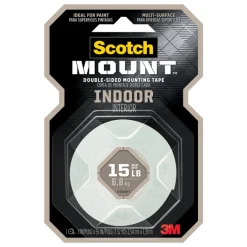 Scotch 1 in. W x 50 in. L Mounting Tape White (Pack of 6)