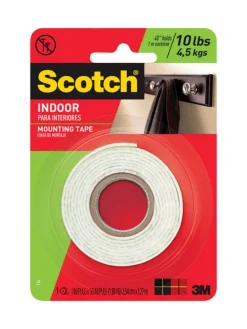 Scotch 1 in. W x 50 in. L Mounting Tape White (Pack of 6)