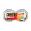 Scotch 1.88 in. W X 54.6 yd L Packaging Tape 2 pk