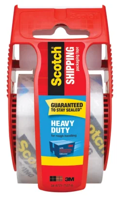 Scotch Heavy Duty Packaging Tape Clear (Pack of 6)