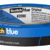 ScotchBlue 0.70 in. W X 60 yd L Blue Medium Strength Original Painter's Tape 1 pk