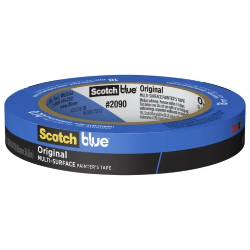 ScotchBlue 0.70 in. W X 60 yd L Blue Medium Strength Original Painter's Tape 1 pk