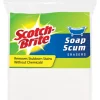Scotch-Brite Delicate, Light Duty Soap Scum Eraser For All Purpose 5.2 in. L 2 pk (Pack of 8)