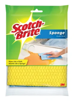 Scotch-Brite Delicate, Light Duty Scrubbing Cloths 6.8 in. L 2 pk