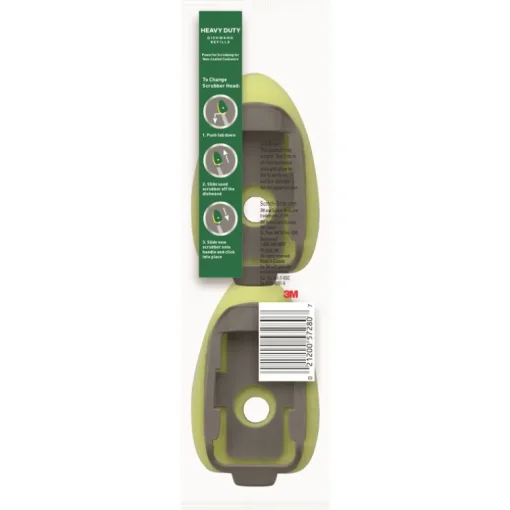 Scotch-Brite Heavy Duty Dishwand Scrubber Refill For Kitchen 2 pk