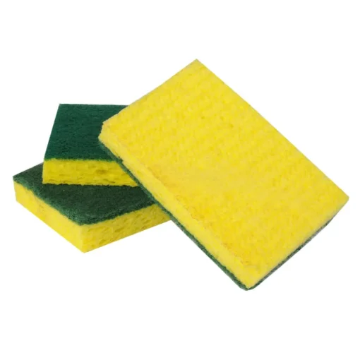 Scotch-Brite Heavy Duty Sponge For Pots and Pans 4.5 in. L 3 pk (Pack of 8)